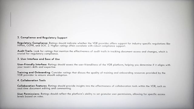 How to Compare Virtual Data Room Providers Rating A Comprehensive Guide смотреть онлайн