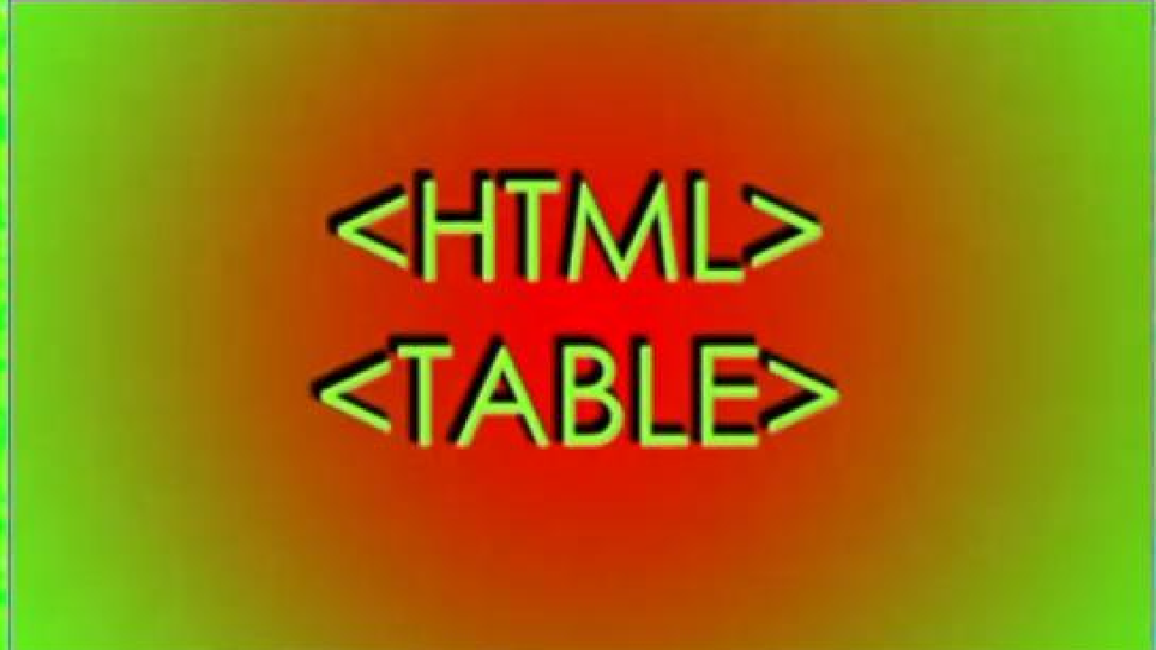 Как добавить таблицу в HTML разметку. смотреть онлайн