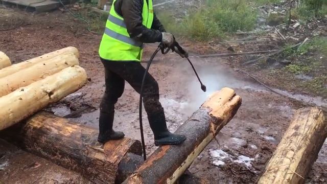 Гидроокорка бревна смотреть онлайн