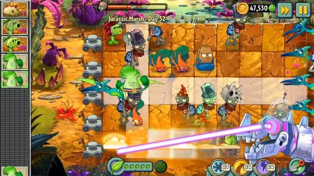 Plants vs Zombies 2 - Unfinished Jurassic Marsh Zomboss (Demo Beta #1) смотреть онлайн