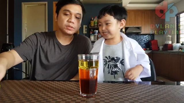 Dylan's Playtime Water Density Experiment