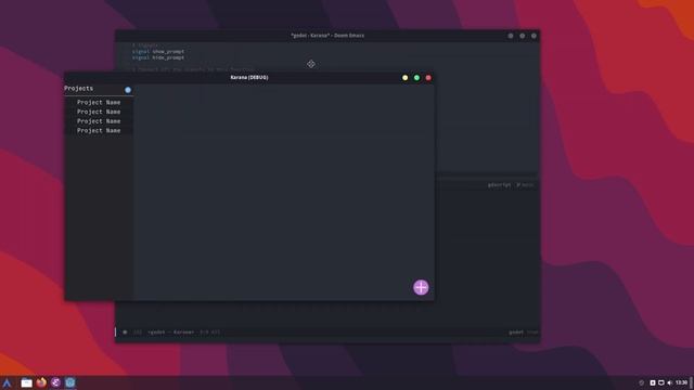 Gdscript Mode In Doom Emacs смотреть онлайн