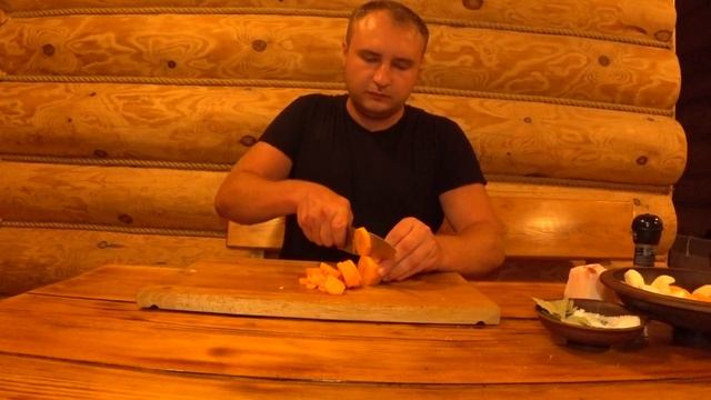 Кролик в казане на костре!!! смотреть онлайн