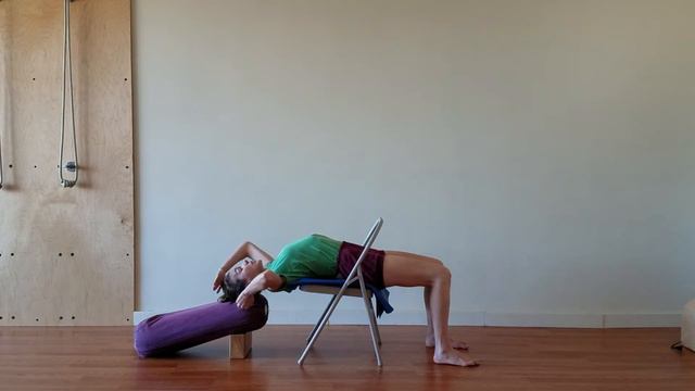 Chair Backbend With Support