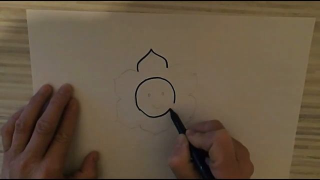 Учимся рисовать цветочек смотреть онлайн