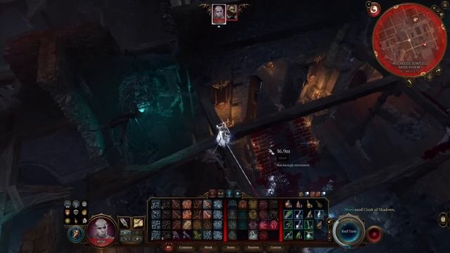 Baldur's Gate 3 | Solo shadow monk slaughters Moonrise towers | Tactician