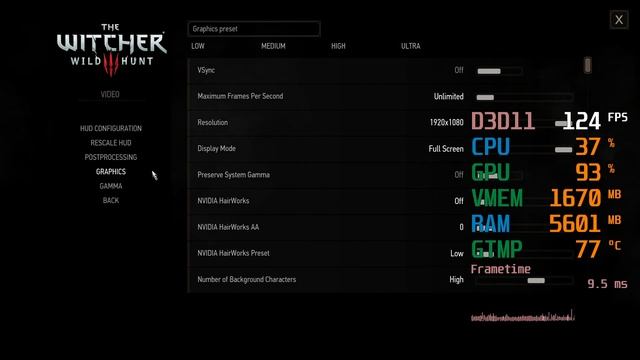 GeForce RTX 2060 -- Intel Core i7-3770 -- The Witcher 3 Wild Hunt FPS Test смотреть онлайн