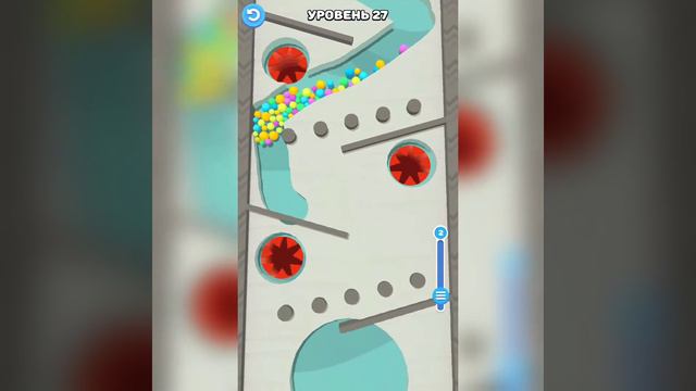 Играем вместе в игру про шарики Sand Balls, уровни 1-50 смотреть онлайн