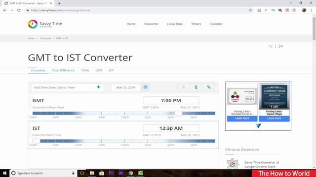 How to convert local time into gmt time | Greenwich mean time смотреть онлайн