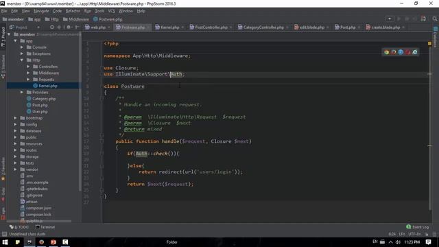 085 PostCreator Middleware смотреть онлайн