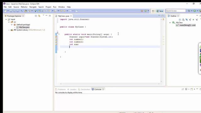 How To Take Input From user And Sum Two Values in JAVA смотреть онлайн