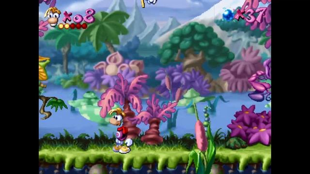 [PS1] Rayman - #2 The Dream Forest - Anguish Lagoon смотреть онлайн