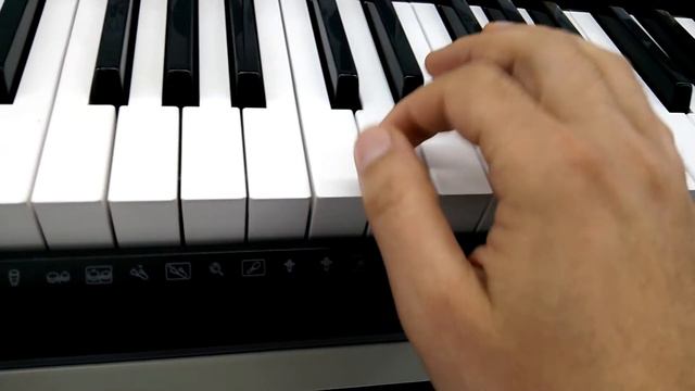 Играю "Наш тост" на Casio WK-6600. Выпьем за Родину... смотреть онлайн