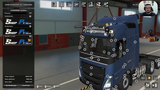 ATUALIZAÇÃO VOLVO FH - CHASSIS ALONGADO, NOVOS ACESSORIOS E NOVAS SKINS v1.1.7 para 1.48 ETS2 смотреть онлайн