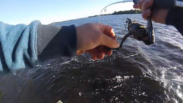 На костылях за окунем!Ловля окуня в ветреную погоду смотреть онлайн