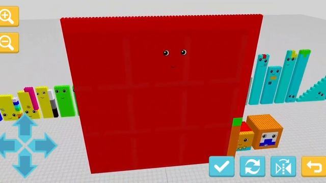 Making ALL the numberblocks using Draw Bricks! 1 to 1 thousand. смотреть онлайн