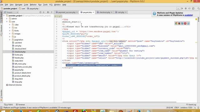 paypal integration with shopping cart смотреть онлайн