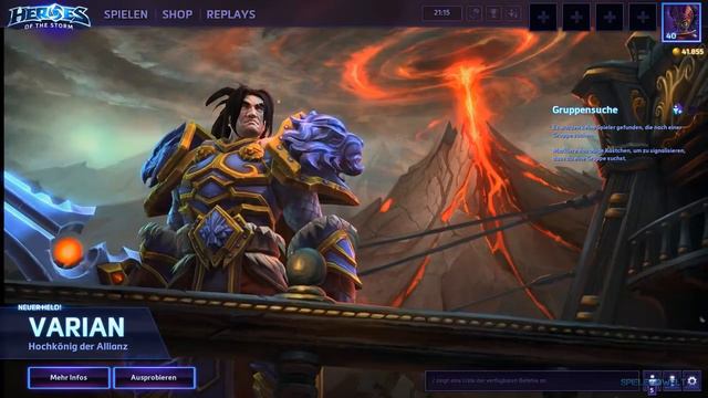 Heroes of the Storm Varian Wrynn StormWind Theme смотреть онлайн