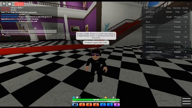 The Code That You Get A Legendary Arrow in World Of Stands Roblox (EXPIRED) смотреть онлайн