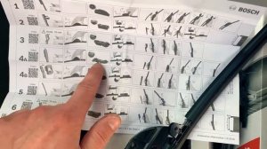 Замена щёток стеклоочистителей лобового стекла BMW F20