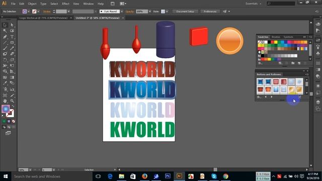 Styles In Adobe Illustrator 2016/2017 смотреть онлайн