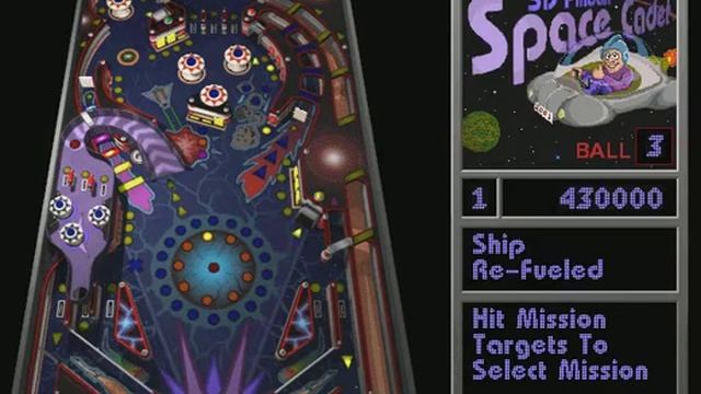 Ностальгия: 3D Pinball Space Cadet смотреть онлайн