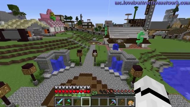 Minecraft LAN Server Ep.1 - New Server/ New IP mc.lovelyattractivenetwork.com смотреть онлайн