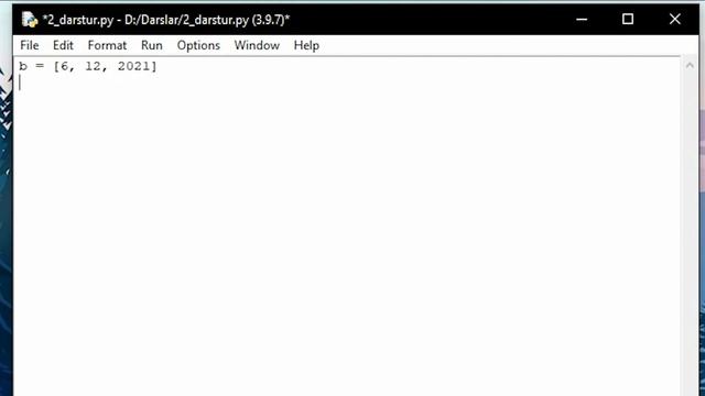 PYTHON DARS - 3 | LIST va DICT - DASTUR YARATAMIZ смотреть онлайн