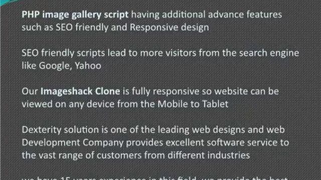 Imageshack Script | 500px script | PHP image gallery script смотреть онлайн