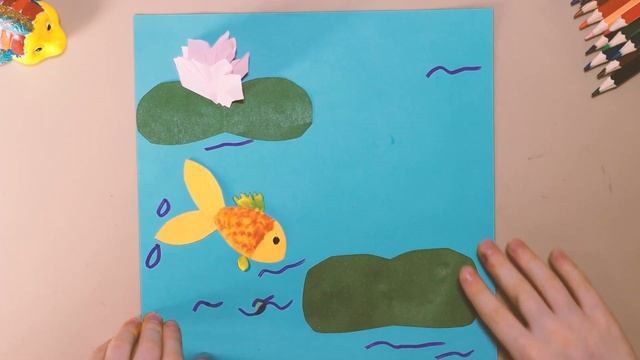 Поделка из Бумаги Лягушка своими руками, поделка для детей смотреть онлайн