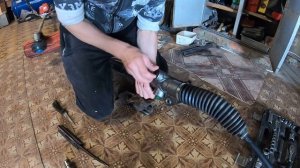 Снятие рулевой рейки Freelander 2/Ремонт рулевой рейки Freelander 2/Замена сальника