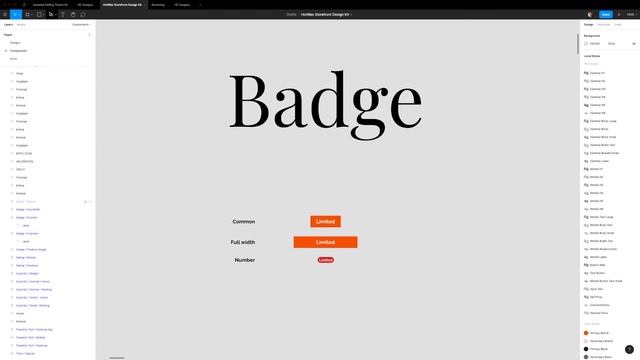 Storefront UI Figma - Badge смотреть онлайн