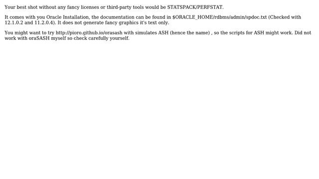 How to retrieve Oracle Key Performance Indicators in 5 minute intervals within a time range? смотреть онлайн