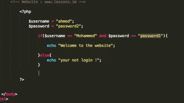 دورة PHP الدرس التاسع : العوامل المنطقية - Logical Operators смотреть онлайн