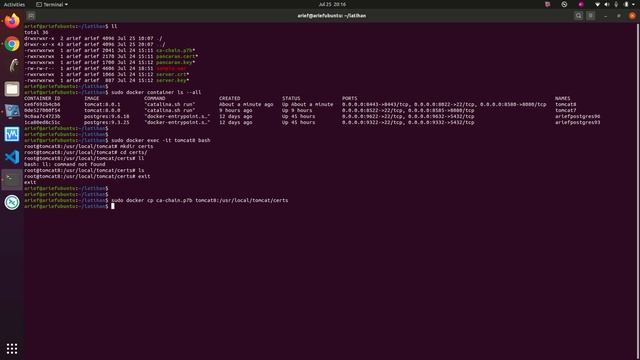Docker - Memasang Sertificat SSL Tomcat di dalam Docker смотреть онлайн