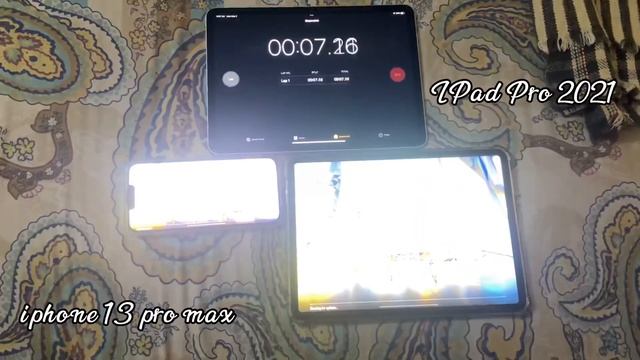 Iphone 13 Pro Max Vs Ipad Pro 2021 M1 | Pubg Speed Test смотреть онлайн