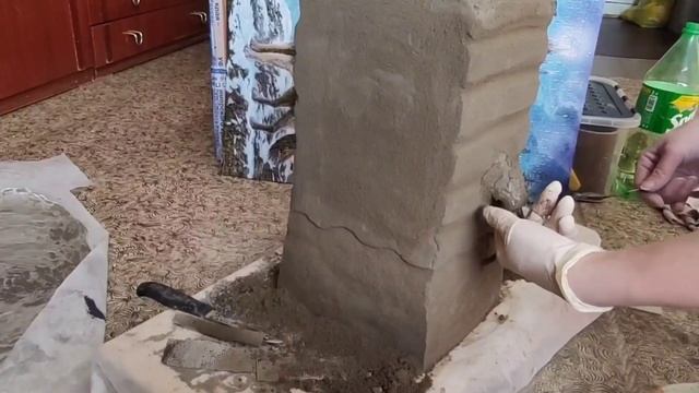 Садовая скульптура из цемента/ Своими руками/Garden sculpture iz tsementa do it yourself Spongebob смотреть онлайн