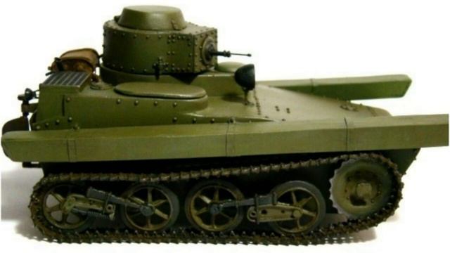 Малые плавающие танки Т-33 и Т-41, СССР смотреть онлайн