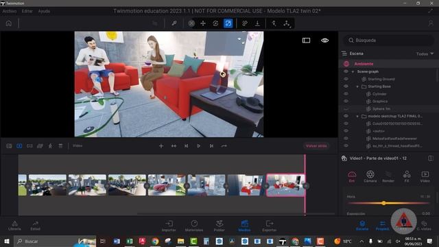 como hacer un recorrido virtual en Twinmotion 2023 смотреть онлайн