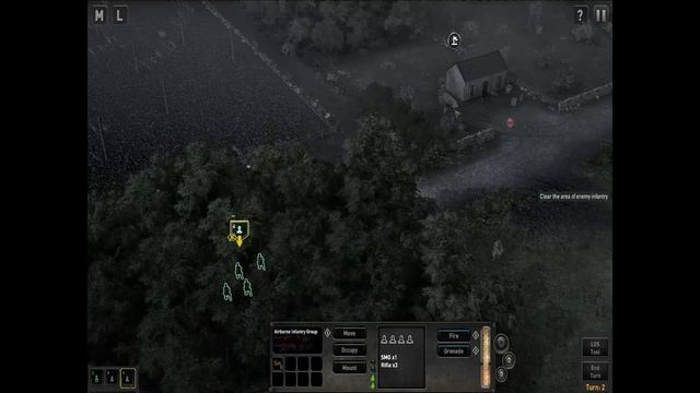 The Troop Demo | - Mission 1 - First Contact | Upcoming WW2 Turn-Based Strategy game смотреть онлайн