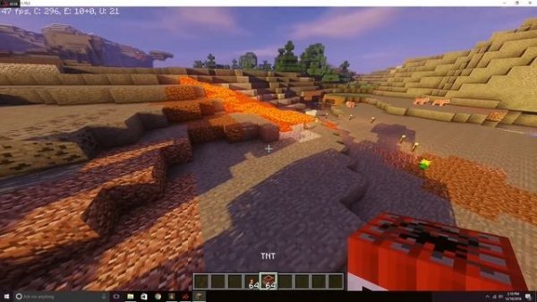 Minecraft 2016 Shaders and no shaders i3 6100 RX 460 8 ram benchmark test