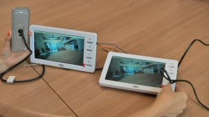Подключение двух  домофонов CTV-M4700AHD в одну систему