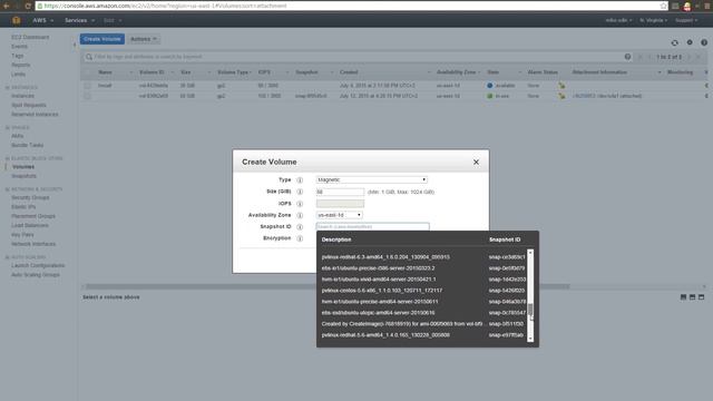 Работаем в облаке Amazon EC2. Занятие 3. Диски и резервные копии (snapshots) смотреть онлайн