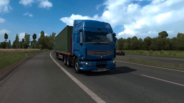 ETS 2 Beyond the Baltic Sea - 18 Tons of Rice from Tallinn смотреть онлайн