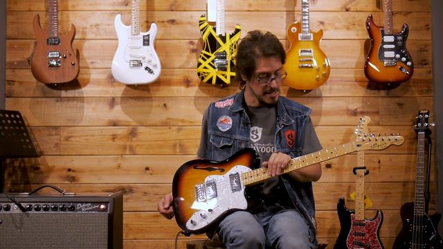 Una guitarra atemporal | Squier Classic Vibe 70s Telecaster Thinline HH смотреть онлайн
