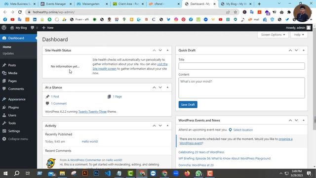 Cpanel & Wordpress installation смотреть онлайн