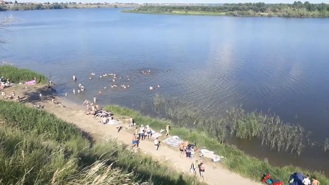 Пляж красный яр сверху смотреть онлайн