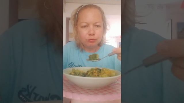 Мукбанг/ Суп - пюре ; фасоль и брокколи ??/ ШОК ‼️ОНО -  опять появилось ‼️