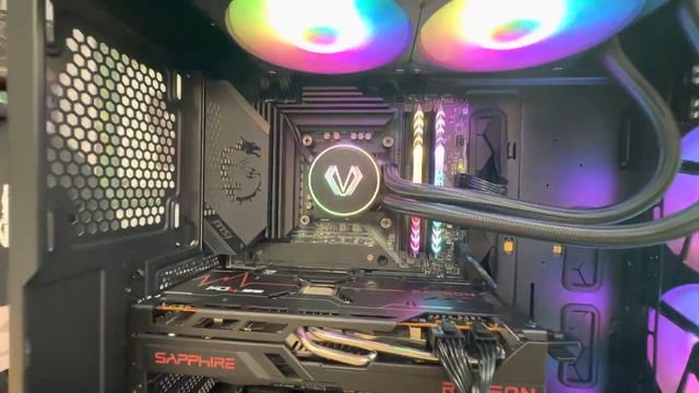 Intel i7-11700K + RX 6700XT Gaming PC Build ? смотреть онлайн