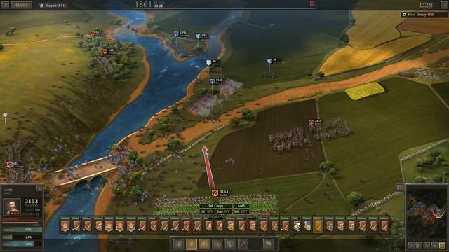 Ultimate General: Civil War | CSA | Part 4 | 1st Battle of Bull Run 2 смотреть онлайн